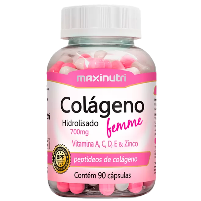 Colágeno Femme | Maxi Nutri | 90 cápsulas