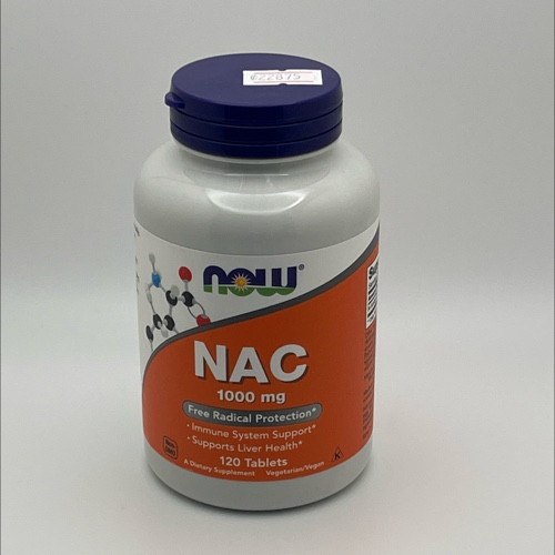NAC 1000 mg | NOW | 120 Cápsulas