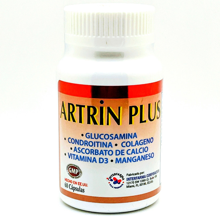 Artrin plus | Interfarma | 60 cápsulas
