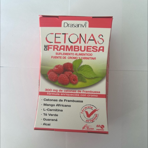 Cetonas de frambuesa | Drasanvi | 60 comprimidos