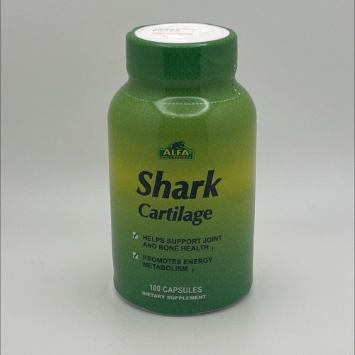 Shark Cartílago de tiburón | Alfa Vitamins | 100 cápsulas