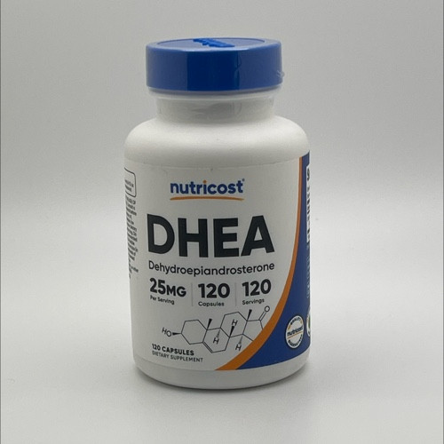 DHEA 25 mg | Nutricost | 120 Cápsulas