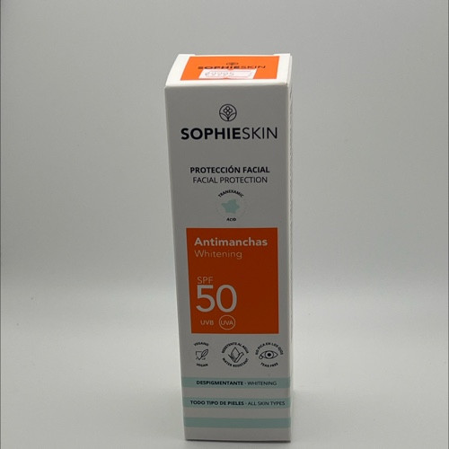 Protector Solar 50 SPF Anti manchas | Sophieskin | 50 ml