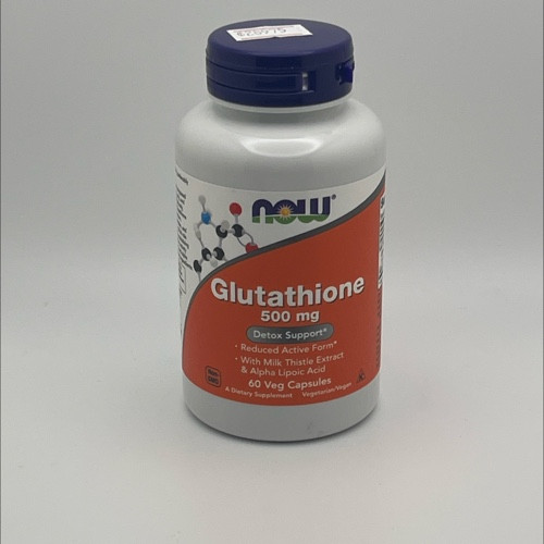 Glutation 500 mg | NOW | 60 Cápsulas