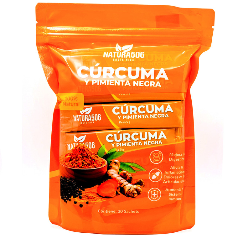 Cúrcuma y Pimienta negra | Natura 506 | 30 Sobres