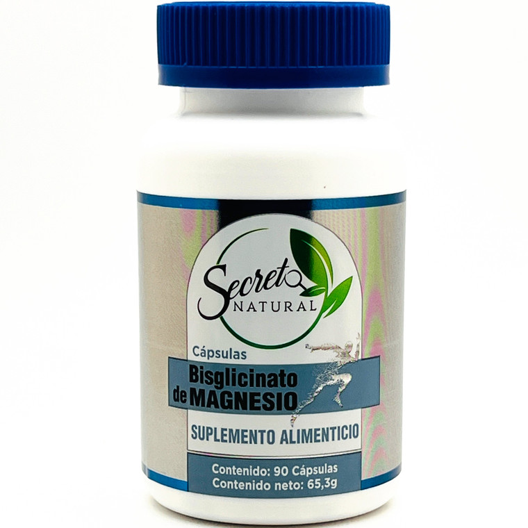Bisglicinato de Magnesio | Secreto Natural | 90 Cápsulas