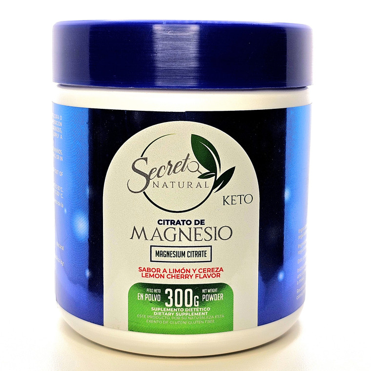 Citrato de Magnesio en polvo | Secreto Natural | 300 g