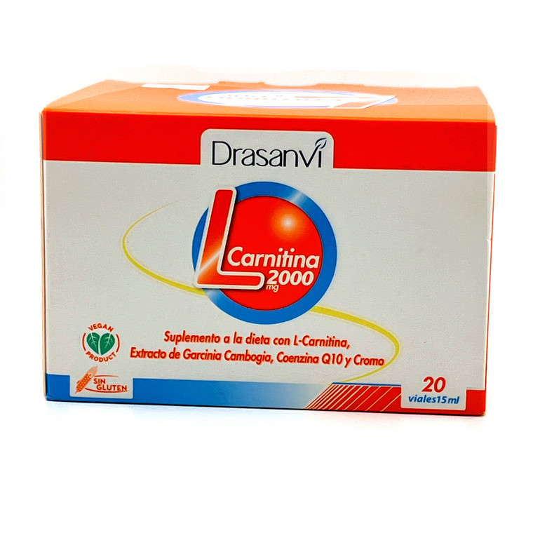 L Carnitina 2000 mg | Drasanvi | 20 viales
