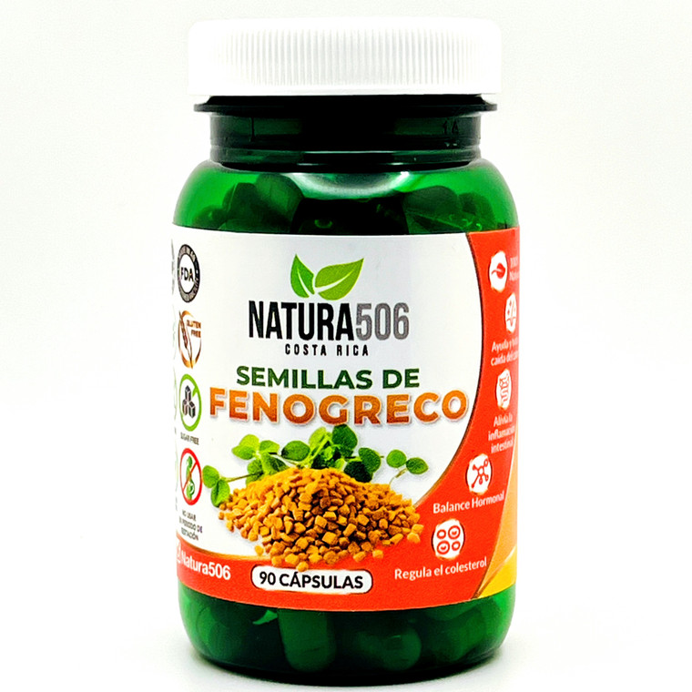 Fenogreco 500 mg | Natura 506 | 90 Cápsulas