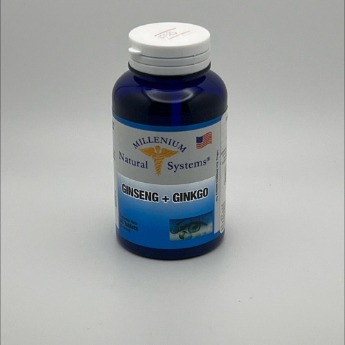Ginseng Ginkgo Biloba | Millenium | 60 Cápsulas