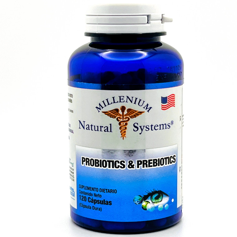 Probióticos y Prebióticos | Millenium | 120 cápsulas