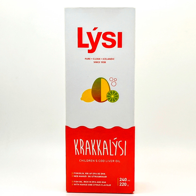 Aceite de hígado de bacalao niños | Lysi | 240 ml