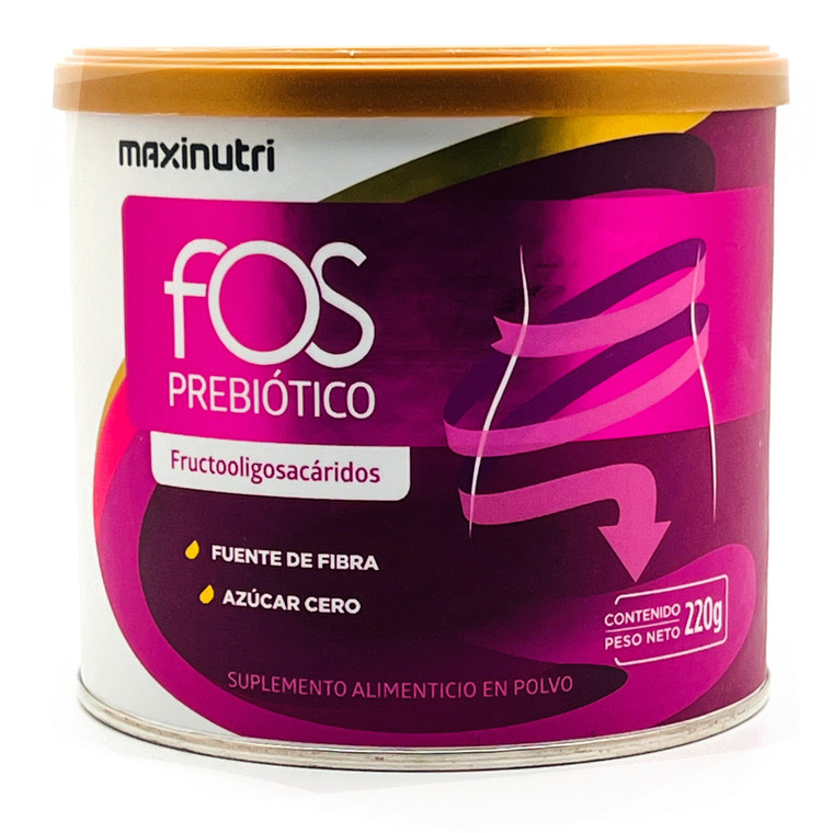 Fos prebiotico Fructooligosacáridos | Maxi Nutri | 220 g