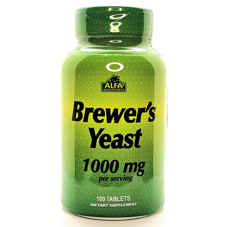 Brewers Yeast | Alfa Vitaminas | 100 Tabletas
