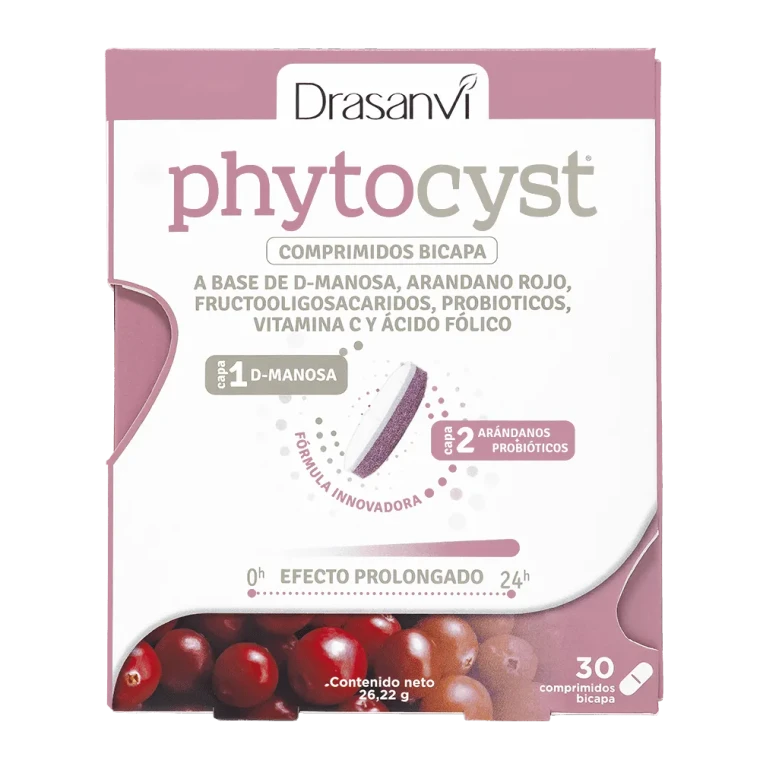 Phytocyst Bicapa efecto prolongado | Drasanvi | 30 comprimidos