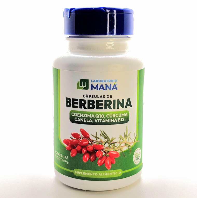 Berberina | El maná | 60 cápsulas