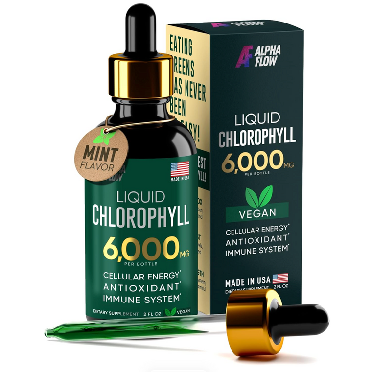 Clorofila en gotas concentradas | Alpha Flow | 60 ml