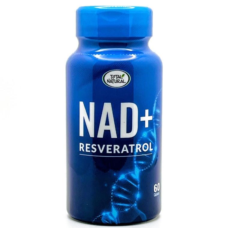 NAD+Resveratrol | Total Natural | 60 cápsulas