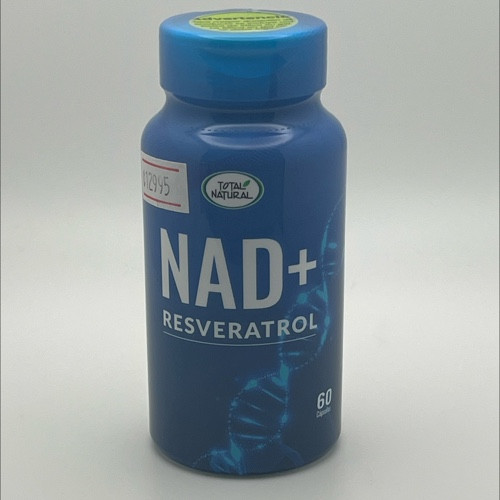 NAD+Resveratrol | Total Natural | 60 cápsulas