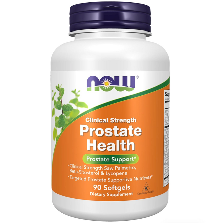 Clinical Strength Prostate Health | NOW | 90 Softgels
