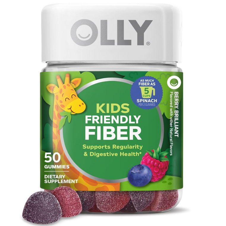 Fibra en gomitas apta para niños | OLLY | 50 gomitas