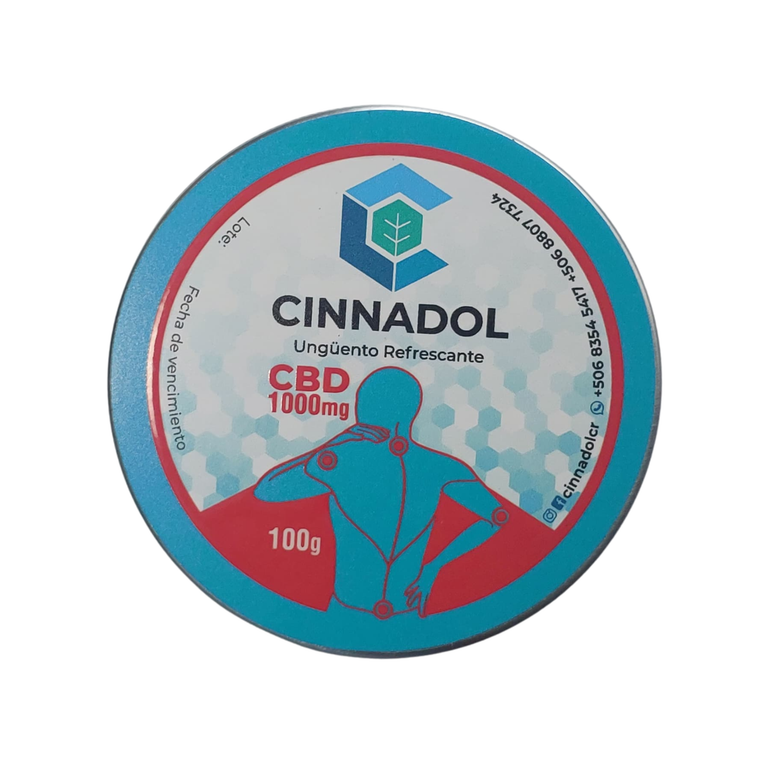 Ungüento refrescante | Cinnadol CBD | 100 g