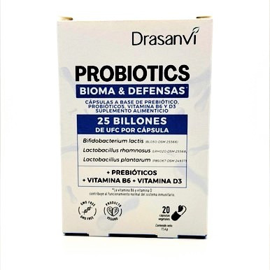 Probioticos Bioma & Defensas | Drasanvi | 20 cápsulas