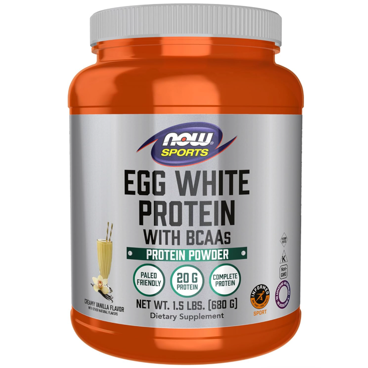 Egg White Protein | Now Sports | 680 g