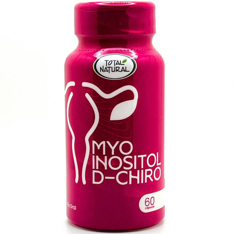 Myo inositol D chiro |Total Natural | 60 cápsulas