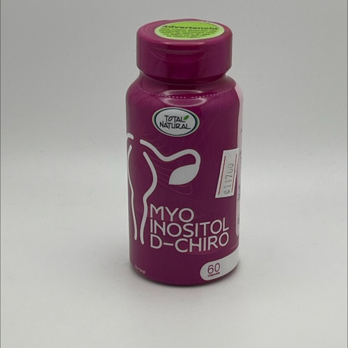 Myo inositol D chiro |Total Natural | 60 cápsulas