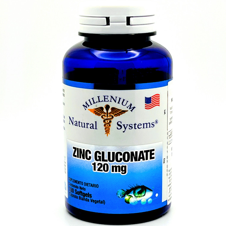 Gluconato Zinc | Millenium | 100 Cápsulas