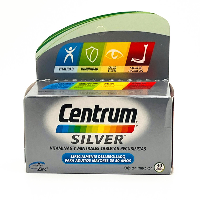 Centrum Silver | GSK | 30 tabletas