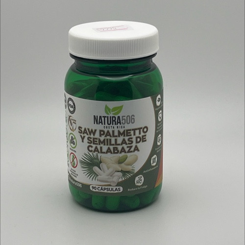 Saw Palmetto y semillas de Calabaza | Natura 506 | 90 cápsulas