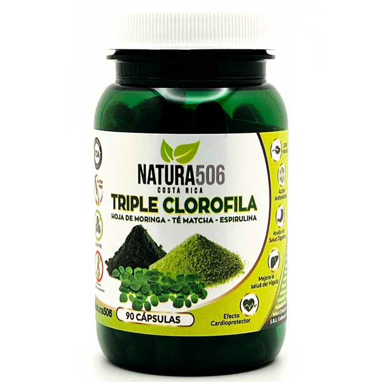 Triple Clorofila | Natura 506 | 90 cápsulas