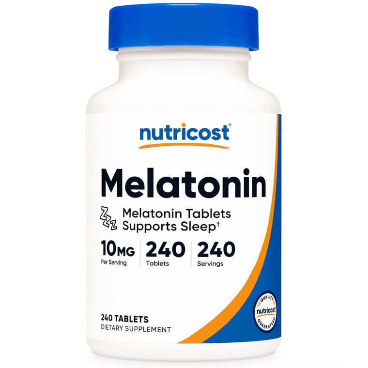 Melatonina 10 mg | Nutricost | 240 tabletas