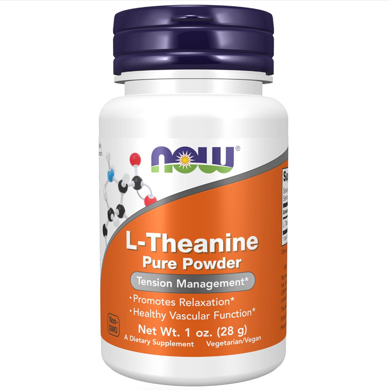 L-Theanina Pure Powder | NOW | 28 g