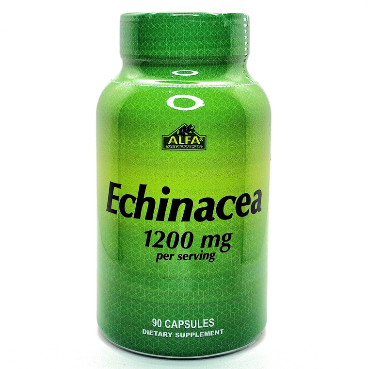 Echinacea 1200 mg | Alfa Vitamins | 90 Cápsulas