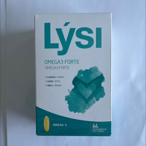 Omega 3 Forte | Lysi | 64 Softgels