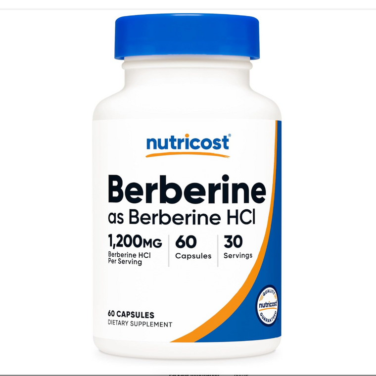 Berberina 1200 mg | Nutricost | 60 Cápsulas