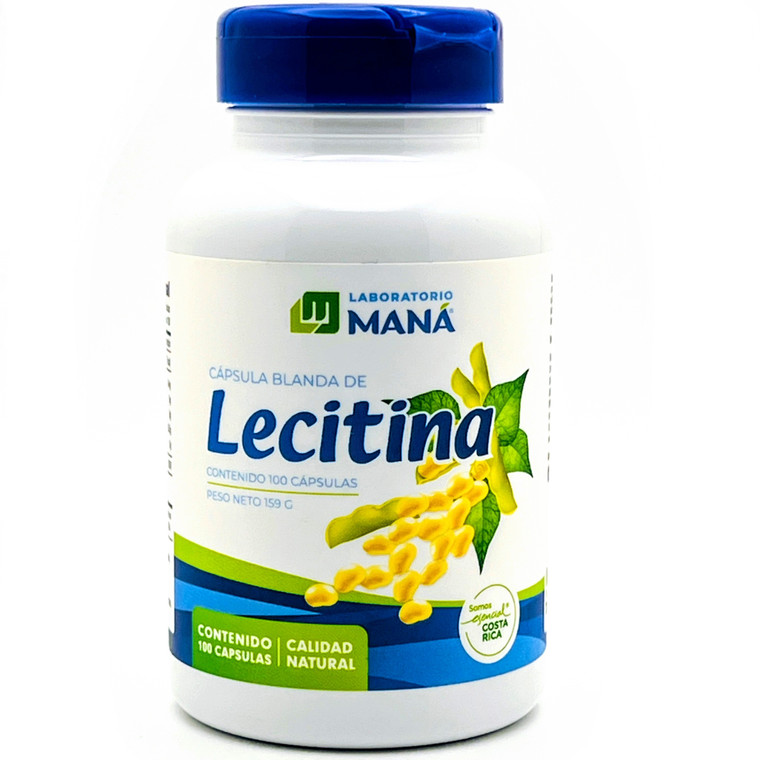 Lecitina | El Maná | 100 Cápsulas