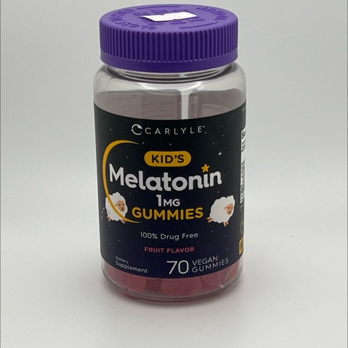 Gomitas Melatonina 1 mg Niños | Carlyle | 70 Gomitas