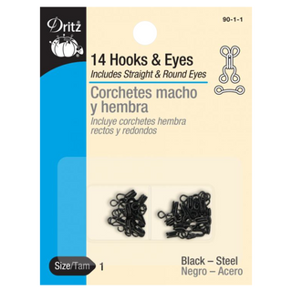 #1 Hooks And Eyes (Black)