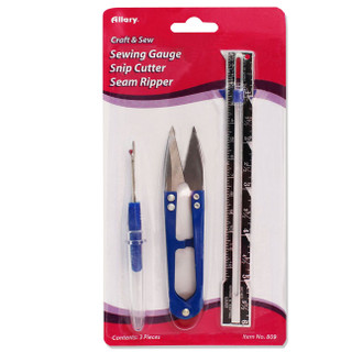 Sewing Gauge - Snip Cutter & Seam Ripper Kit