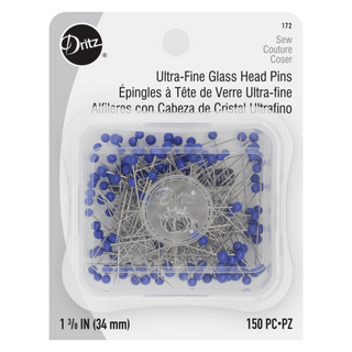 Ultra-Fine Glass Head Pins (150)