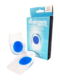 Gel Heel Cushion Insoles  (1 Pair)