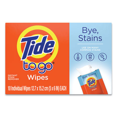 Tide To Go Wipes (10 Wipes)