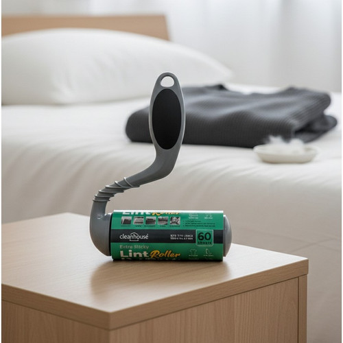 Long Handle Lint Roller (60 Sheets)