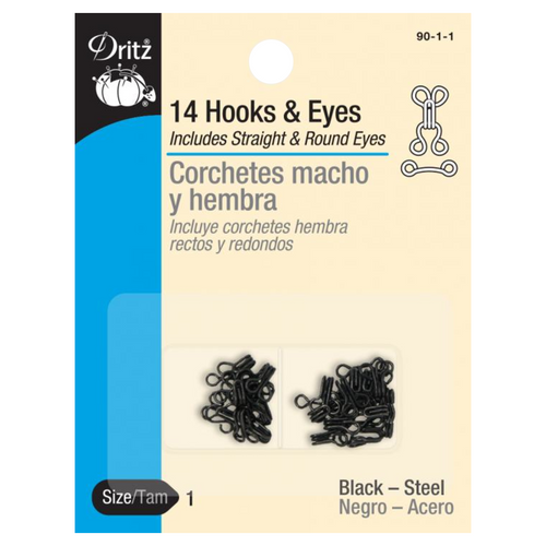 #1 Hooks And Eyes (Black)