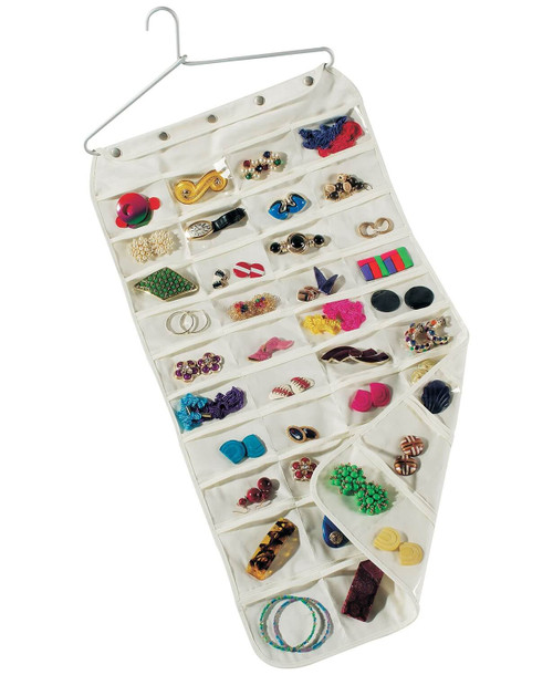 Large Canvas Jewelry Organizer