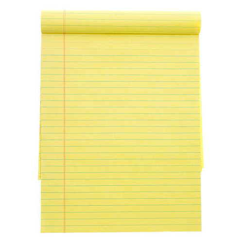 Letter Size Note Pad